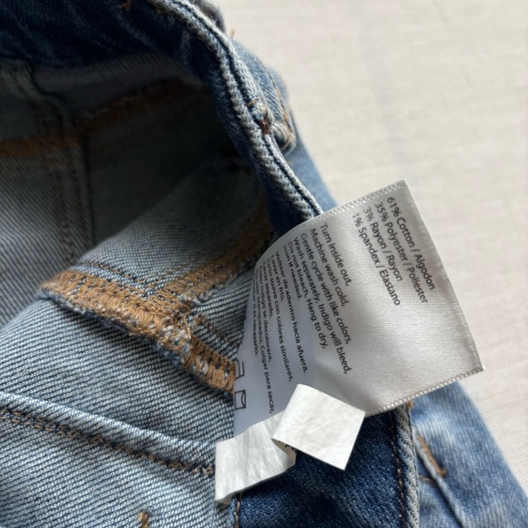 RISEN Mid Rise Slouchy Barrel Ankle Jeans Medium Wash Size 25 PGA21178 - Picture 9 of 13